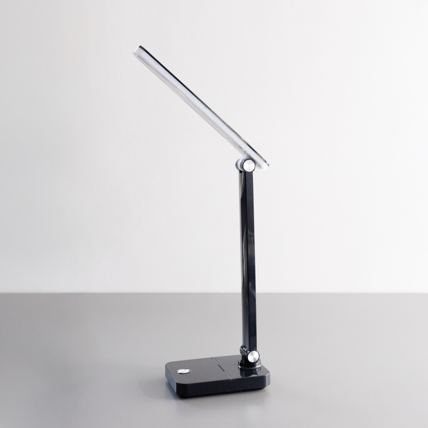 Zuma Line - LED akumulatorowa lampa stołowa LED/8W/1200 mAh 3000/4500/6000K CRI 90 czarny