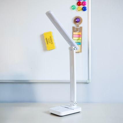 Zuma Line - LED akumulatorowa lampa stołowa LED/8W/1200 mAh 3000/4500/6000K CRI 90 biały