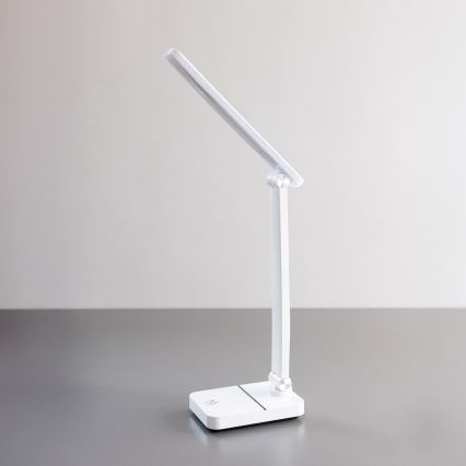 Zuma Line - LED akumulatorowa lampa stołowa LED/8W/1200 mAh 3000/4500/6000K CRI 90 biały