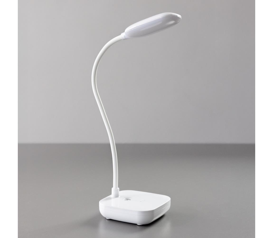 Zuma Line 1961-WH-LED ładowalna lampa stołowa LED/7W/1200 mAh 3000/4500/6000K biały