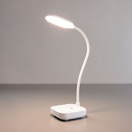 Zuma Line - LED akumulatorowa lampa stołowa LED/7W/1200 mAh 3000/4500/6000K CRI 90 biały