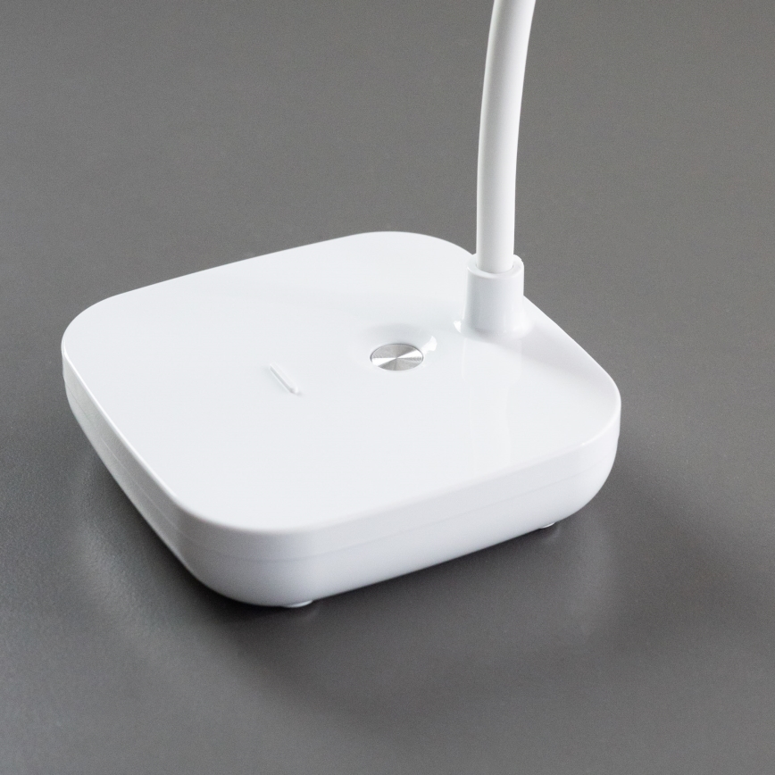 Zuma Line - LED akumulatorowa lampa stołowa LED/7W/1200 mAh 3000/4500/6000K CRI 90 biały
