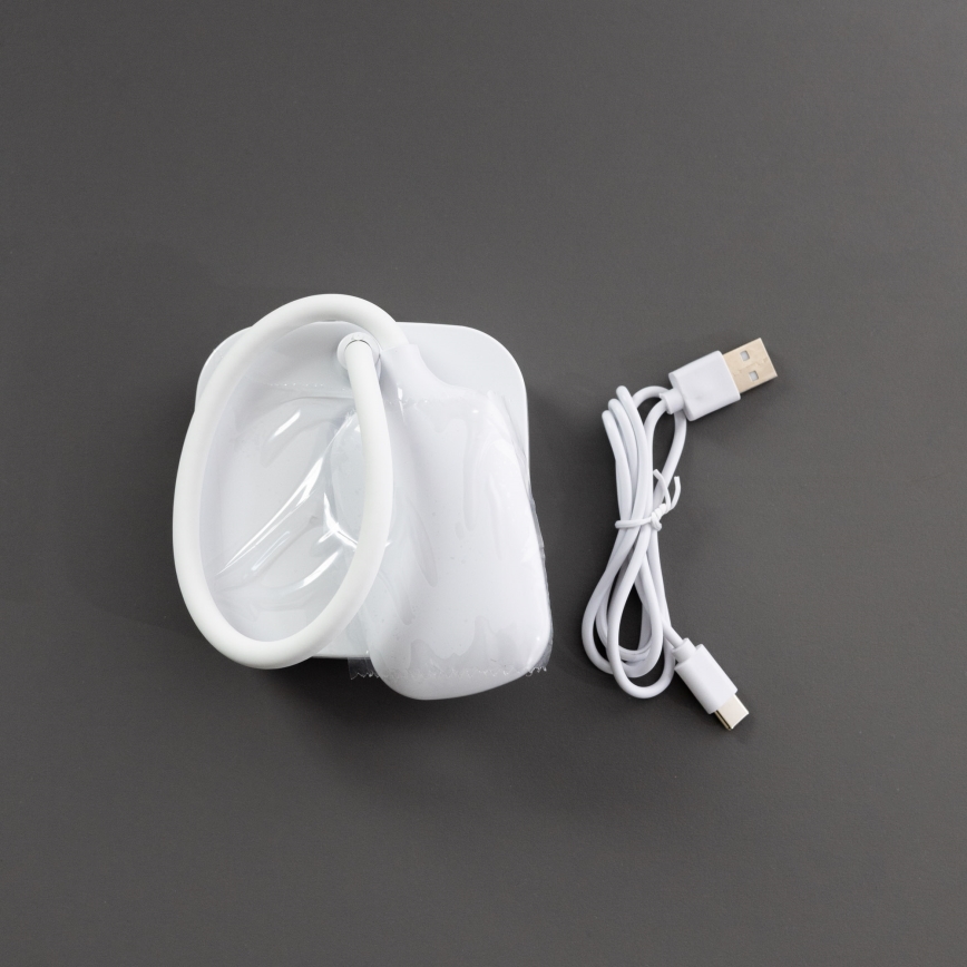 Zuma Line - LED akumulatorowa lampa stołowa LED/7W/1200 mAh 3000/4500/6000K CRI 90 biały