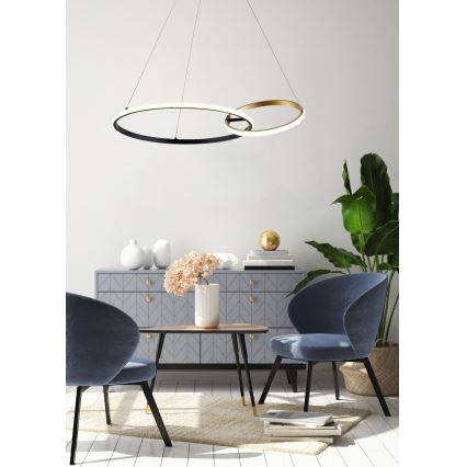 Zuma Line - LED Żyrandol na lince LED/36W/230V 3000/4000/6000K złoty