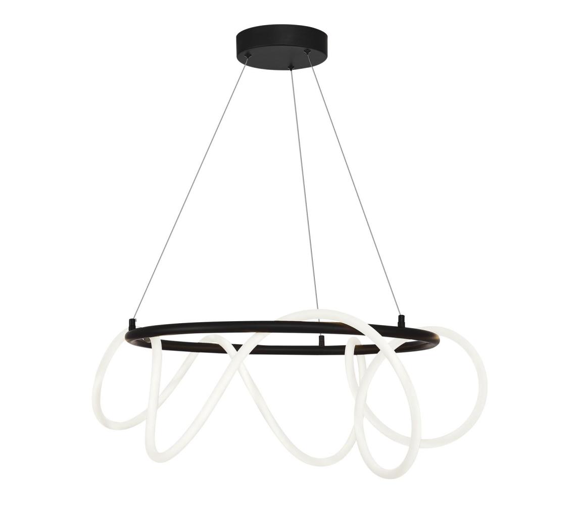 Zuma Line 20006PL-BK - LED Żyrandol na lince BALBO LED/58W/230V 3000/4000/6000K