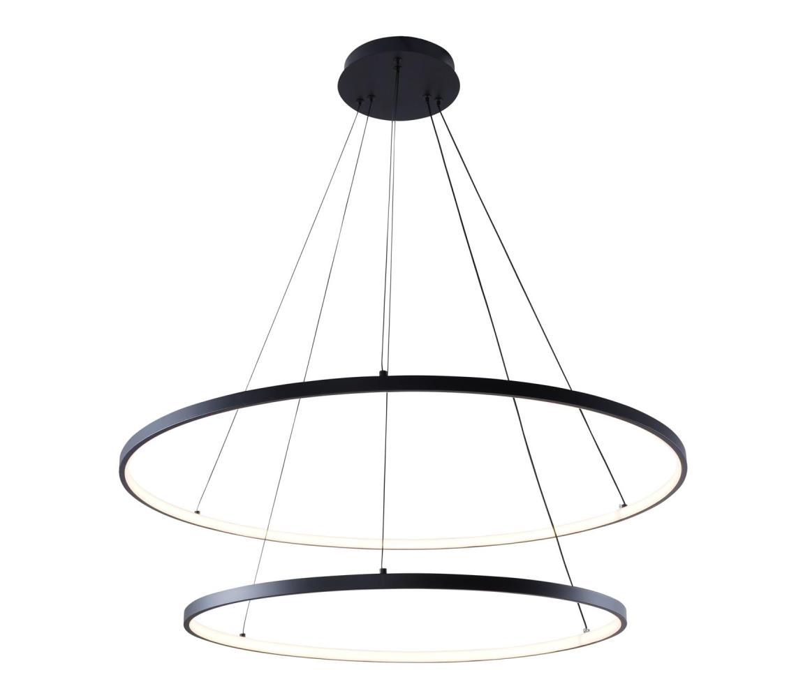 Zuma Line 2023200-BK - LED Żyrandol na lince BRENO LED/60W/230V 3000/4000/6000K