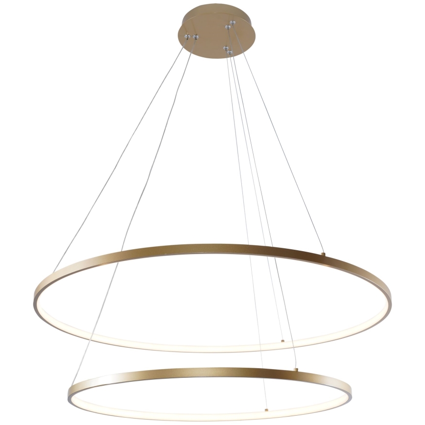 Zuma Line - LED Żyrandol na lince LED/60W/230V 3000/4000/6000K śr. 80 cm złoty