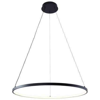 Zuma Line - LED Żyrandol na lince LED/28W/230V 3000/4000/6000K śr. 60 cm czarny