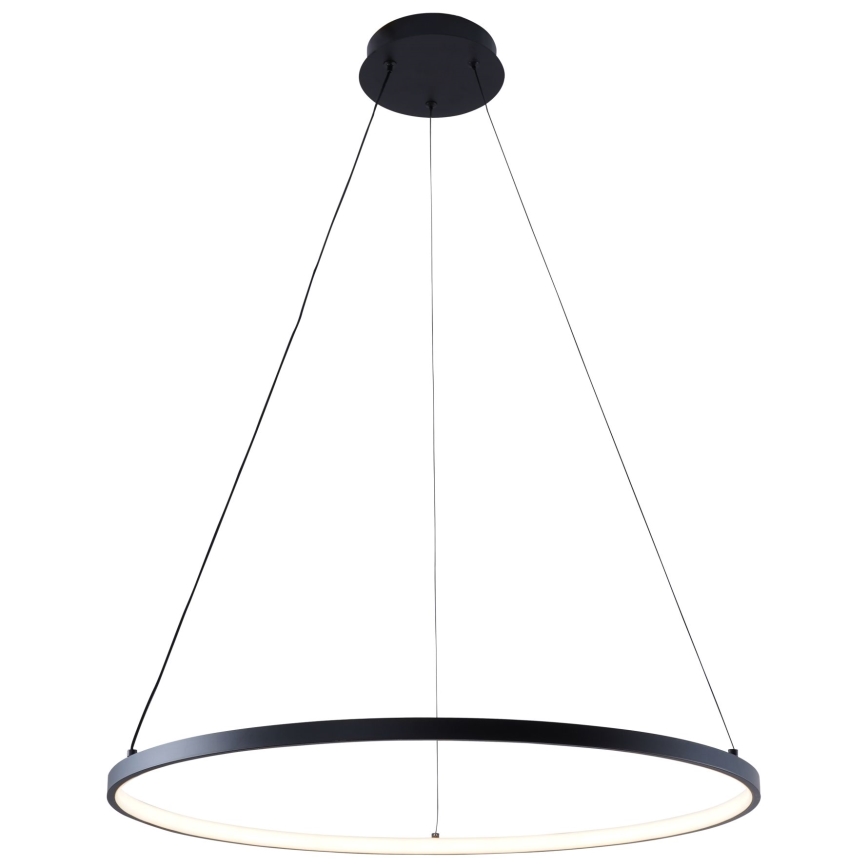 Zuma Line - LED Żyrandol na lince LED/28W/230V 3000/4000/6000K śr. 60 cm czarny