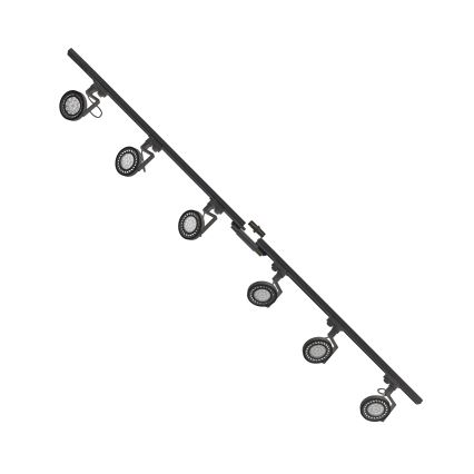 Zuma Line - Reflektor do systemu szynowego 6xGU10/10W/230V czarny