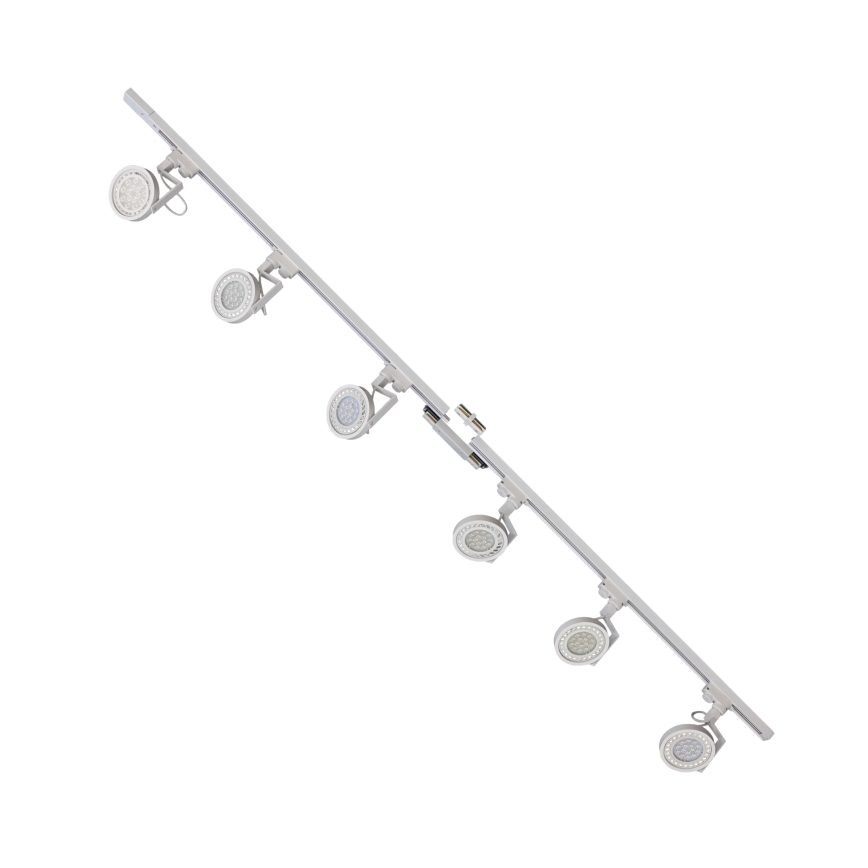 Zuma Line - Reflektor do systemu szynowego 6xGU10/10W/230V biały