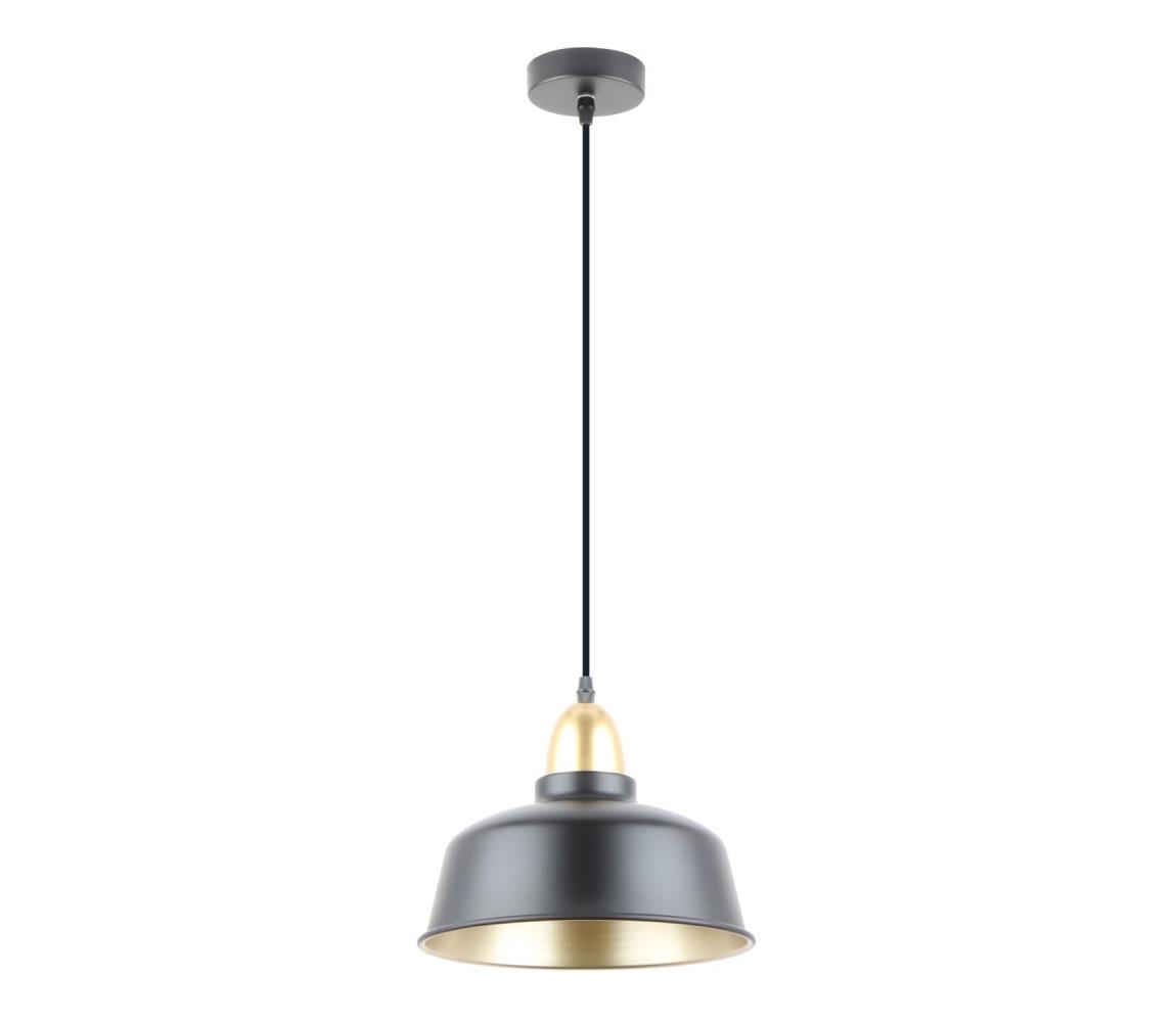 Zuma Line A8063-BK - Żyrandol na lince MENSA 1xE27/40W/230V czarny