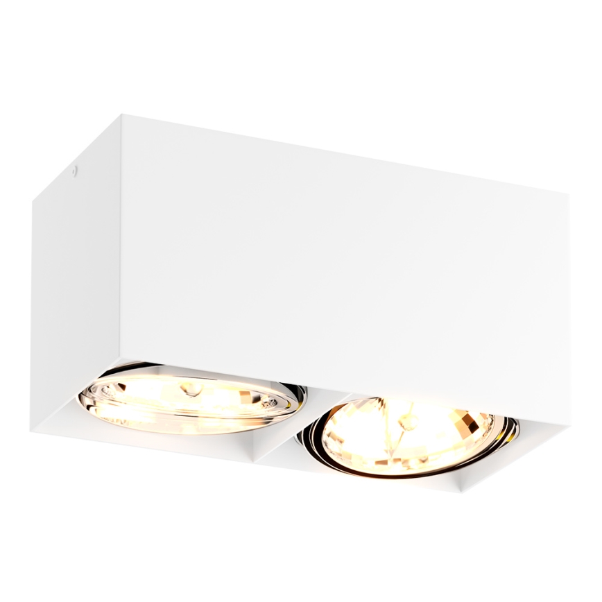Zuma Line - Oświetlenie punktowe 2xGU10-ES111/15W/230V białe