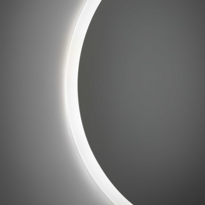 Zuma Line - Łazienkowe lustro ścienne z podświetleniem LED/36W/230V 3000/4000/6000K śr. 80 cm IP44