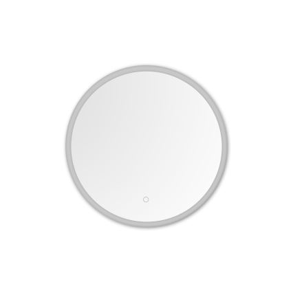 Zuma Line - LED Łazienkowe naścienne lustro z podświetleniem LED/24W/230V 3000/4000/6000K śr. 60 cm IP44 białe