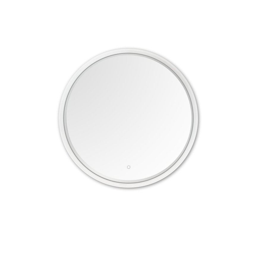 Zuma Line - LED Łazienkowe naścienne lustro z podświetleniem LED/24W/230V 3000/4000/6000K śr. 60 cm IP44 białe/złote
