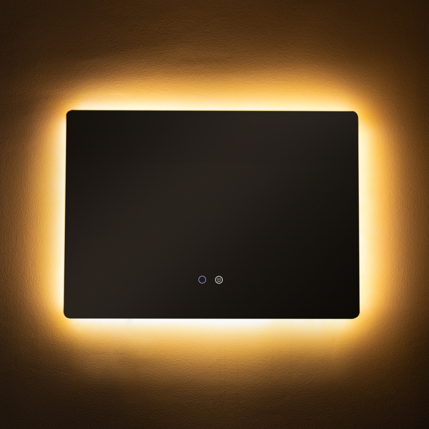 Zuma Line - LED Łazienkowe podgrzewane naścienne lustro z podświetleniem LED/24W/230V 3000/4000/6000K 70x50 cm IP44
