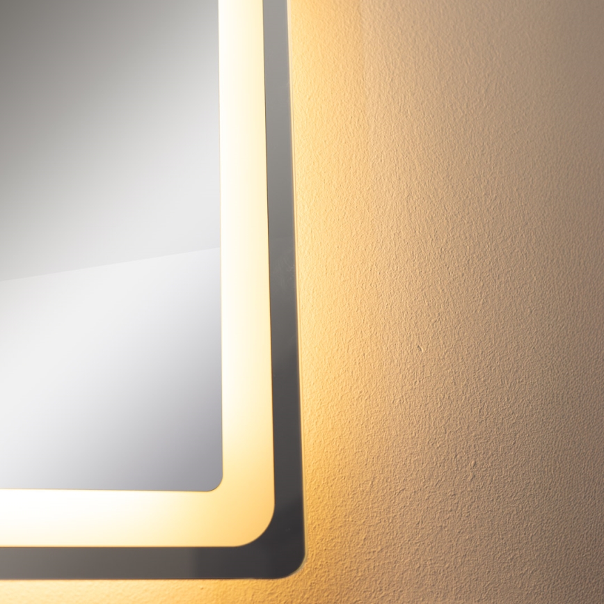Zuma Line - LED Łazienkowe naścienne lustro z podświetleniem LED/24W/230V 3000/4000/6000K 70x50 cm IP44