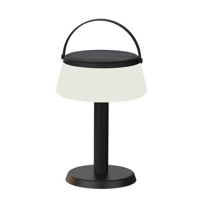 Zuma Line - LED Ściemnialna solární akumulatorowa Lampa stołowa LED/2,2W/2000 mAh IP44 czarny