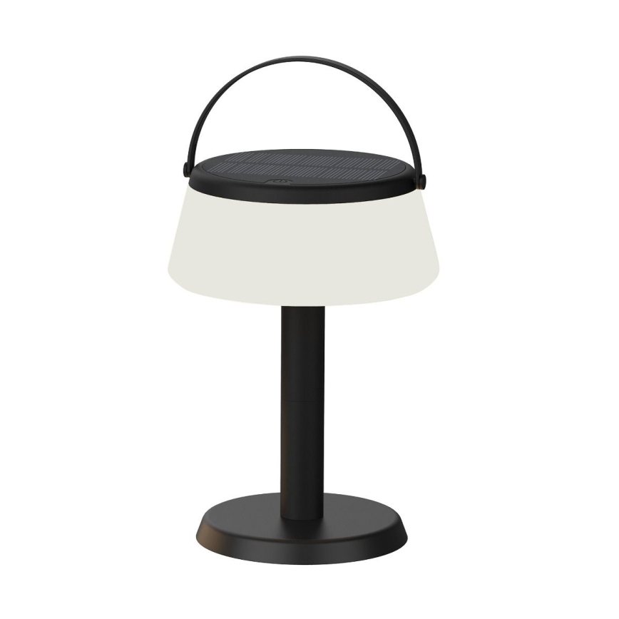 Zuma Line - LED Ściemnialna solární akumulatorowa Lampa stołowa LED/2,2W/2000 mAh IP44 czarny