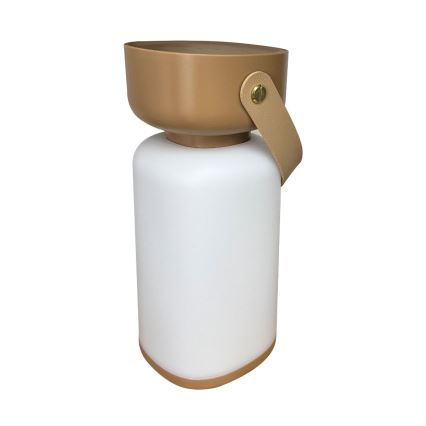 Zuma Line - LED Ściemnialna akumulatorowa lampa stołowa LED/3W/1200 mAh 3000/4000/6500K IP44 brązowy