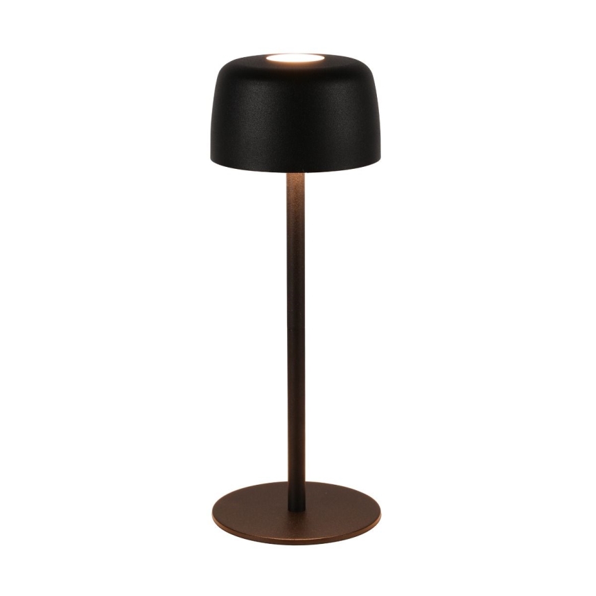 Zuma Line - LED Ściemnialna akumulatorowa lampa stołowa LED/2W/1200 mAh IP44 czarny