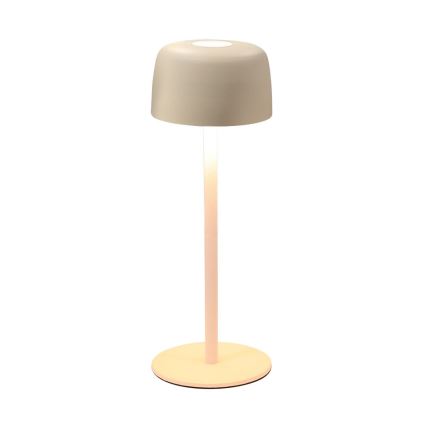 Zuma Line - LED Ściemnialna akumulatorowa lampa stołowa LED/2W/1200 mAh IP44 kremowy