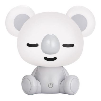 Zuma Line - LED Ściemniana dotykowa lampa stołowa dla dzieci LED/3W/230V koala szary