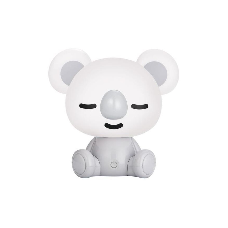 Zuma Line - LED Ściemniana dotykowa lampa stołowa dla dzieci LED/3W/230V koala szary