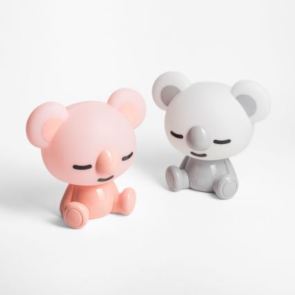 Zuma Line - LED Ściemniana dotykowa lampa stołowa dla dzieci LED/3W/230V koala szary
