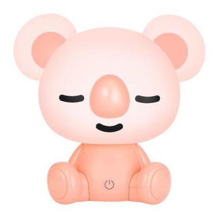 Zuma Line - LED Ściemniana dotykowa lampa stołowa dla dzieci LED/3W/230V koala różowy