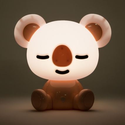 Zuma Line - LED Ściemniana dotykowa lampa stołowa dla dzieci LED/3W/230V koala różowy