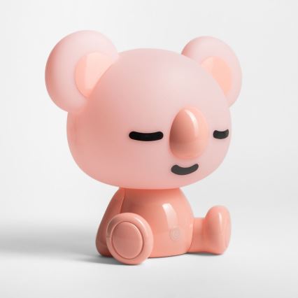 Zuma Line - LED Ściemniana dotykowa lampa stołowa dla dzieci LED/3W/230V koala różowy