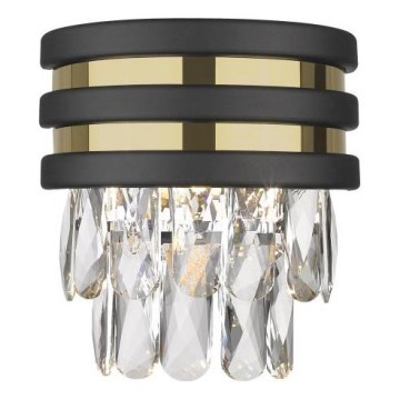 Zuma Line - Kinkiet 1xG9/42W/230V czarny/złoty