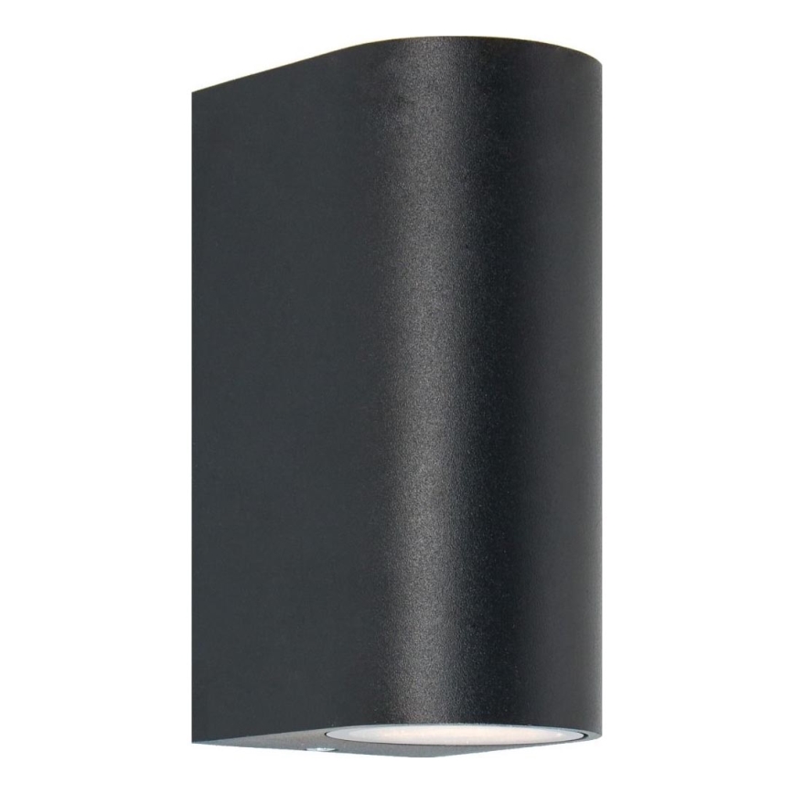 Zuma Line - Kinkiet zewnętrzny 2xGU10/35W/230V IP44 czarny