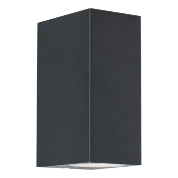 Zuma Line - Kinkiet zewnętrzny 2xGU10/35W/230V IP44 czarny
