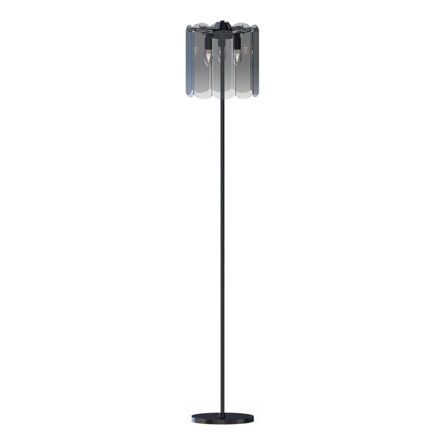 Zuma Line - Lampa podłogowa 3xE14/40W/230V czarna