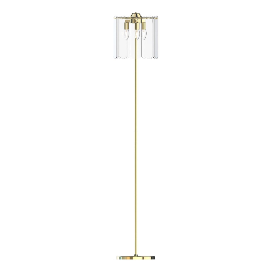 Zuma Line - Lampa podłogowa 3xE14/40W/230V złota