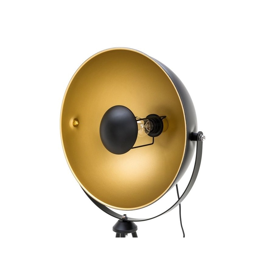 Zuma Line - Lampa podłogowa 1xE27/10W/230V czarna/złota