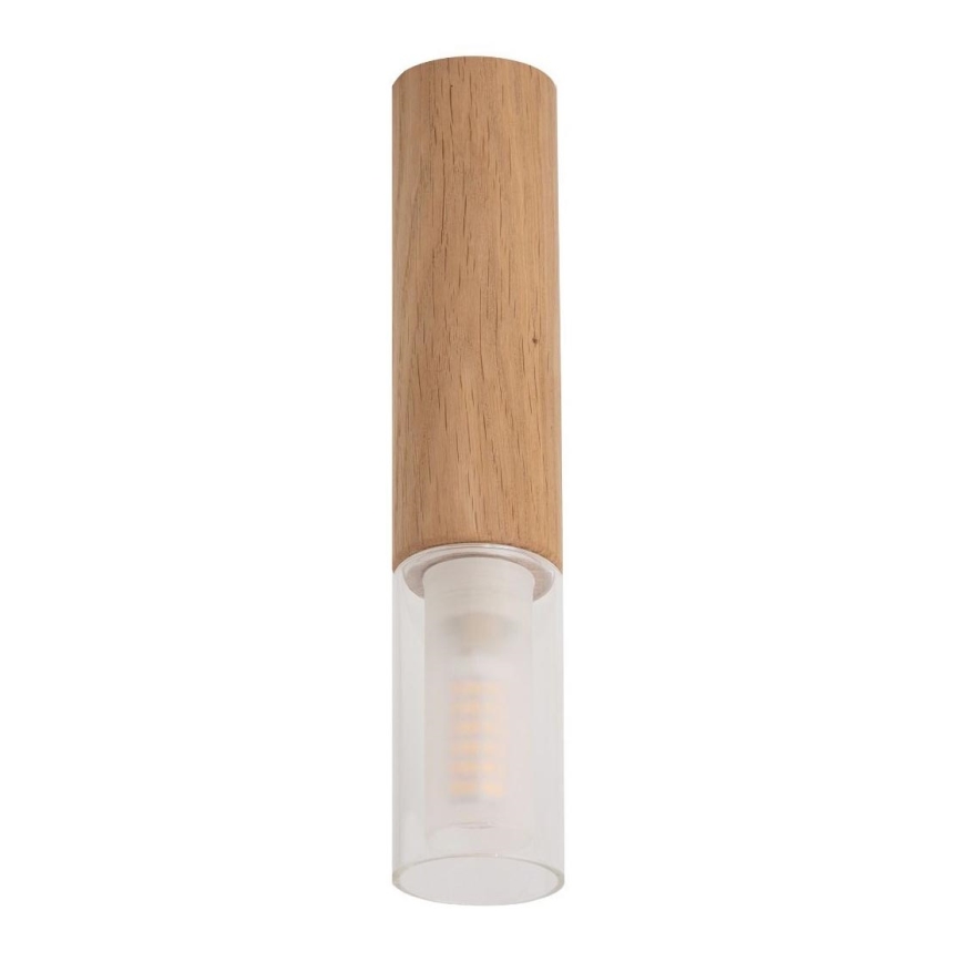 Zuma Line - Lampa punktowa 1xG9/28W/230V 23 cm dąb
