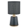 Zuma Line - Lampa stołowa 1xE14/40W/230V czarny/złoty/dekor marmuru