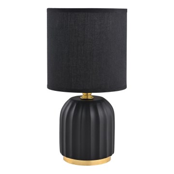 Zuma Line - Lampa stołowa 1xE14/40W/230V czarny/złoty