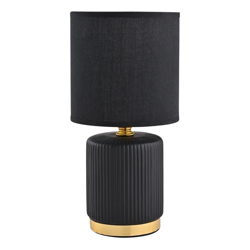 Zuma Line - Lampa stołowa 1xE14/40W/230V czarny/złoty