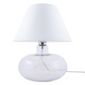 Zuma Line - Lampa stołowa 1xE27/40W/230V biała