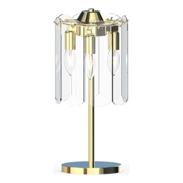Zuma Line - Lampa stołowa 3xE14/40W/230V złota