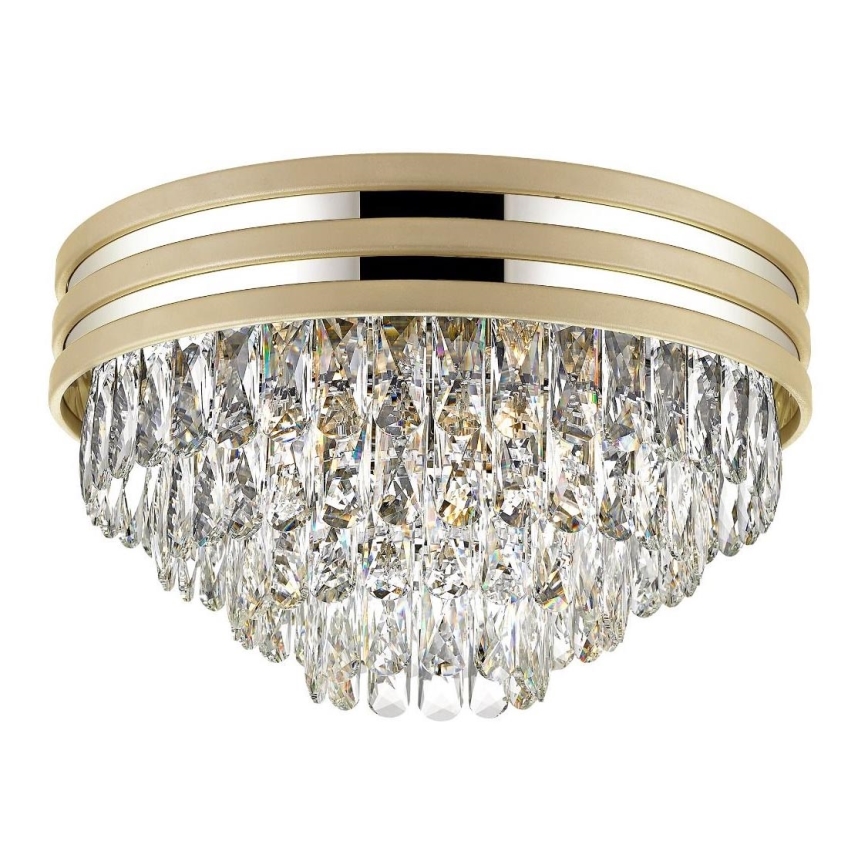 Zuma Line - Lampa sufitowa kryształowa 5xE14/40W/230V złoty