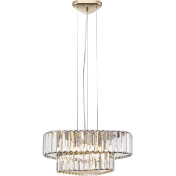 Zuma Line - Lampa wisząca na linkach 4xG9/33W/230V złota