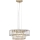Zuma Line - Lampa wisząca na linkach 4xG9/33W/230V złota