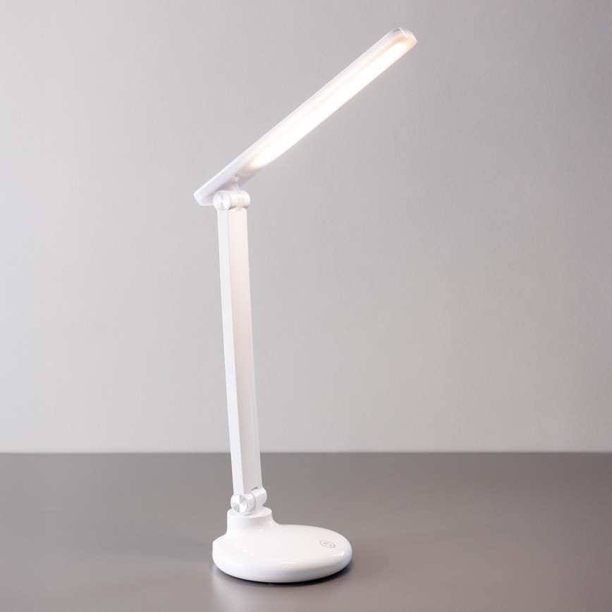 Zuma Line - LED akumulatorowa lampa stołowa LED/6W/1200 mAh 3000/4500/6000K CRI 90 biały