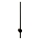 Zuma Line - LED Kinkiet LED/8W/230V 60 cm czarny